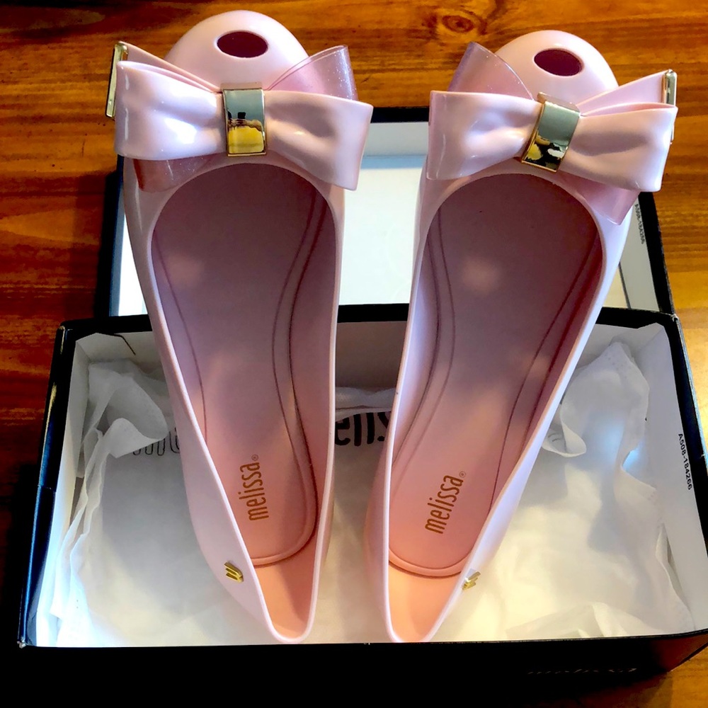 Mini Melissa Pastel Pink shoes